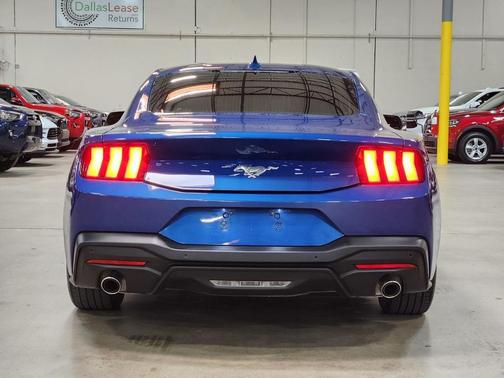 Blue 2024 Ford Mustang EcoBoost