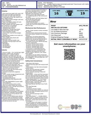 Gray 2023 Toyota 4Runner SR5 Premium