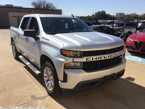 Silver 2020 Chevrolet Silverado 1500 Custom