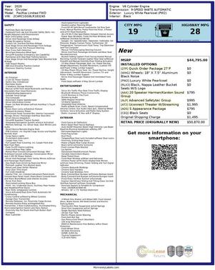 2020 Chrysler Pacifica Limited