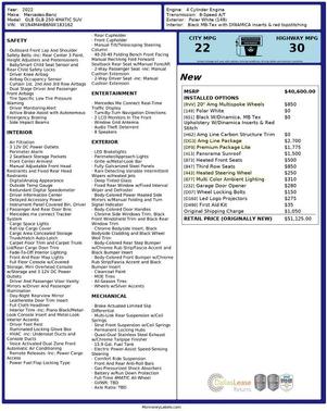 2022 Mercedes-Benz GLB 250 Base 4MATIC