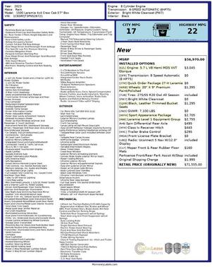 2023 RAM 1500 Laramie