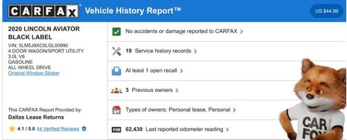 2020 Lincoln Aviator Black Label AWD