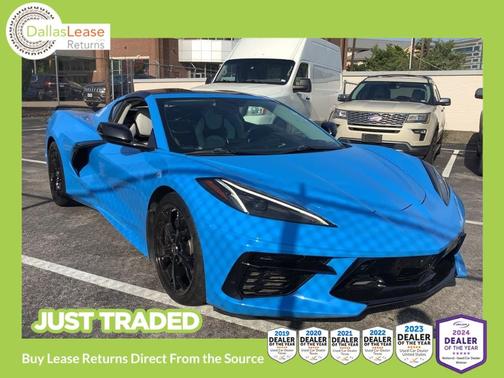 Blue 2020 Chevrolet Corvette Stingray w/3LT
