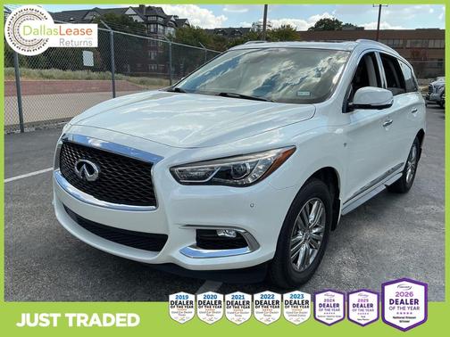 Majestic White 2020 INFINITI QX60 Luxe