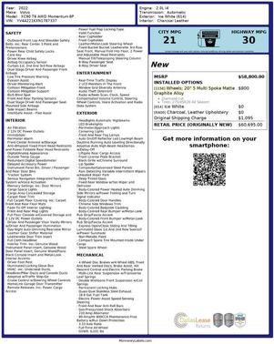 2022 Volvo XC90 T6 Momentum 6 Passenger