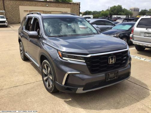 Gray 2023 Honda Pilot Elite