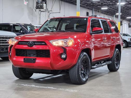 Red 2022 Toyota 4Runner SR5