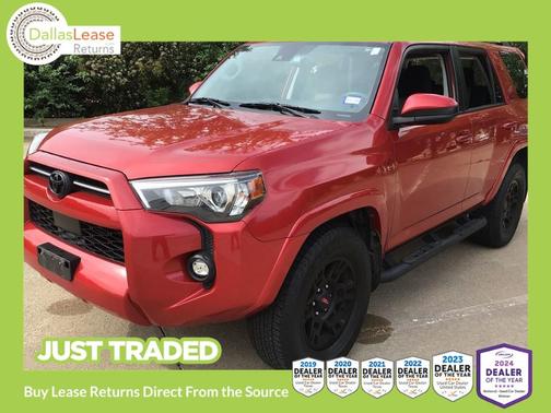 Red 2022 Toyota 4Runner SR5