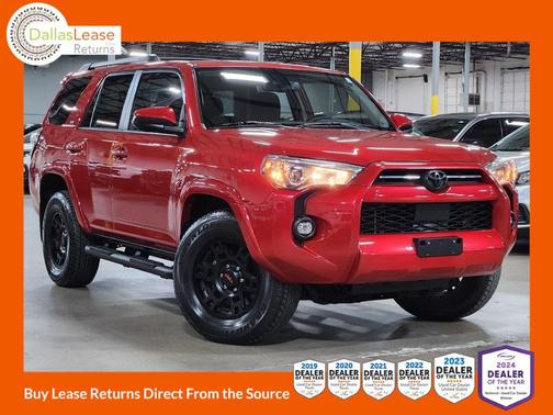 Red 2022 Toyota 4Runner SR5