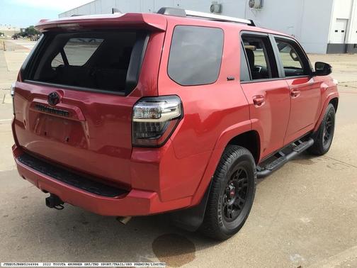 Red 2022 Toyota 4Runner SR5