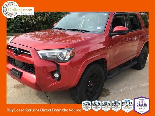 Red 2022 Toyota 4Runner SR5