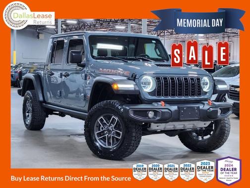 Gray 2024 Jeep Gladiator Mojave