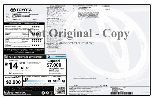 2021 Toyota Tundra SR5