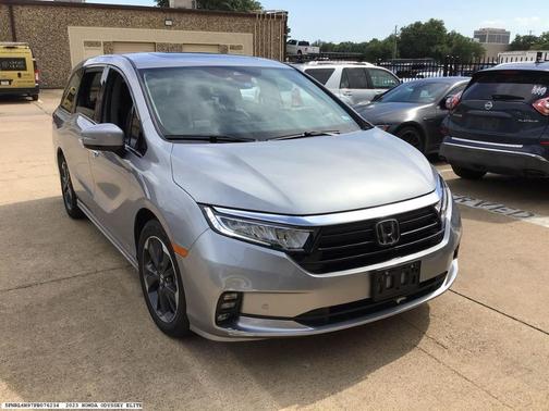 Silver 2023 Honda Odyssey Elite