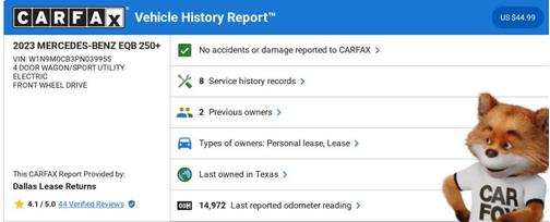 2023 Mercedes-Benz EQB 250 Base