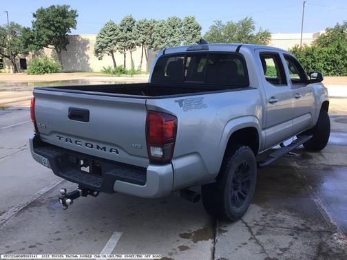 Silver 2022 Toyota Tacoma SR