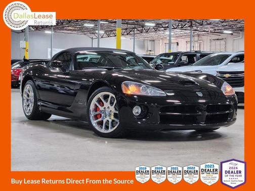 Black 2003 Dodge Viper SRT-10