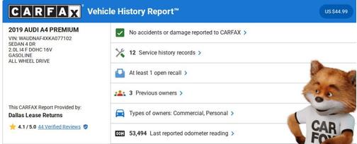 2019 Audi A4 2.0T Premium