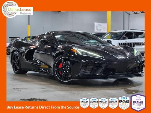 Black 2021 Chevrolet Corvette Stingray w/3LT