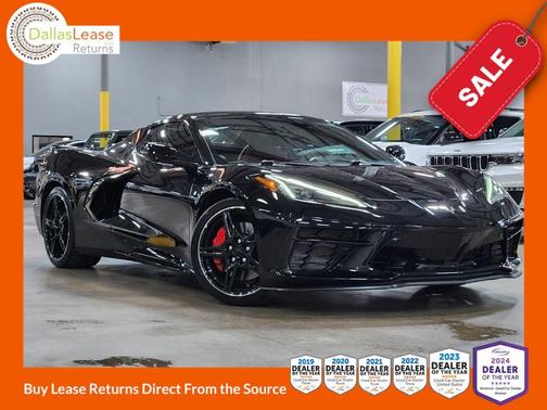 Black 2021 Chevrolet Corvette Stingray w/3LT