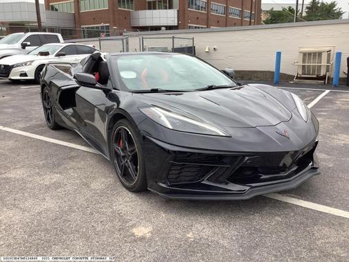 Black 2021 Chevrolet Corvette Stingray w/3LT