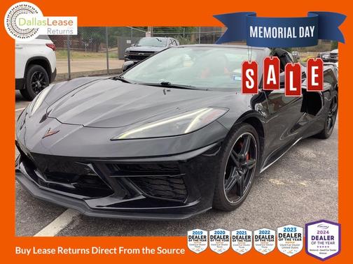 Black 2021 Chevrolet Corvette Stingray w/3LT