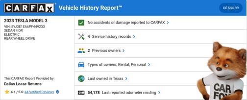 2023 Tesla Model 3 Base