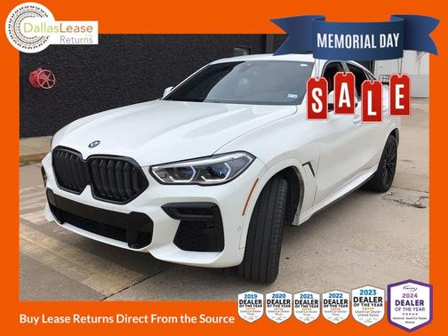 White 2022 BMW X6 M50i