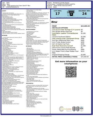 2025 RAM 1500 Laramie