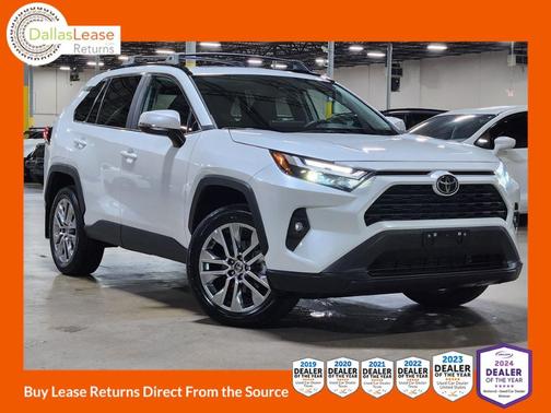 White 2024 Toyota RAV4 XLE Premium