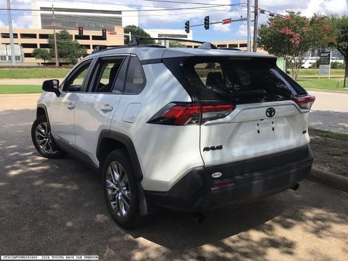 White 2024 Toyota RAV4 XLE Premium