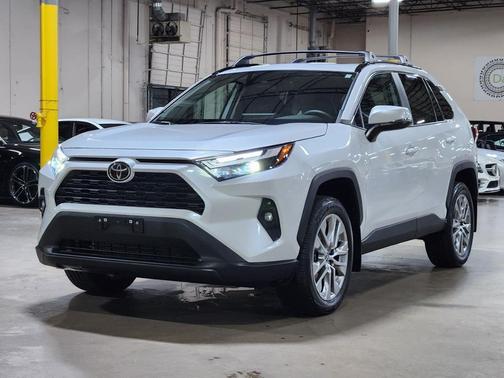 White 2024 Toyota RAV4 XLE Premium