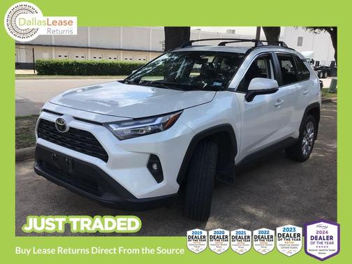 White 2024 Toyota RAV4 XLE Premium