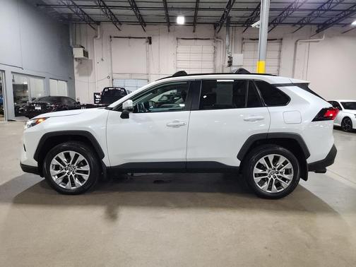 White 2024 Toyota RAV4 XLE Premium