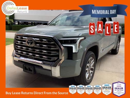Gray 2024 Toyota Tundra Hybrid 1794 Edition