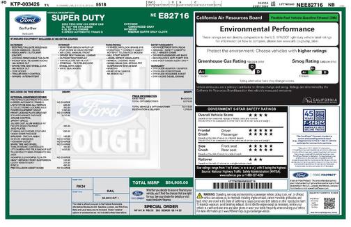Gray 2022 Ford F-250 XL