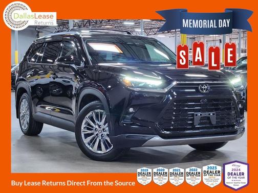Black 2024 Toyota Grand Highlander
