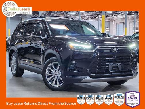 Black 2024 Toyota Grand Highlander