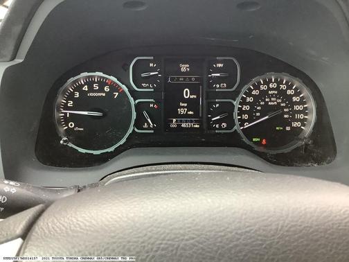 White 2021 Toyota Tundra SR5