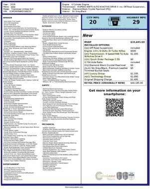 2019 Jeep Cherokee Limited