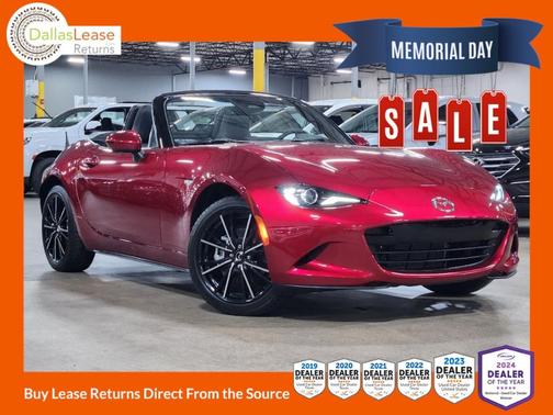 Maroon 2025 Mazda MX-5 Miata Grand Touring