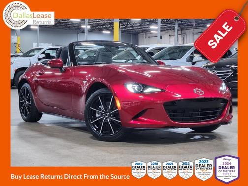 Maroon 2025 Mazda MX-5 Miata Grand Touring