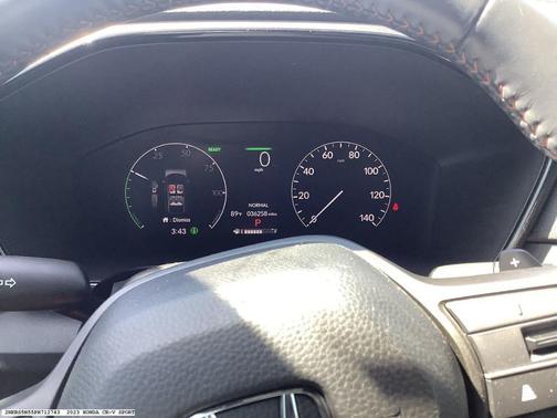 White 2023 Honda CR-V Hybrid Sport