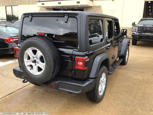 Black 2021 Jeep Wrangler Unlimited Sport