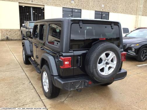 Black 2021 Jeep Wrangler Unlimited Sport