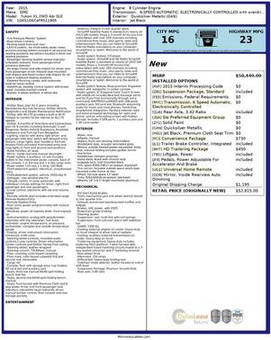 2015 GMC Yukon XL 1500 SLE