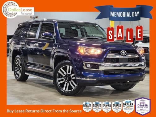 Blue 2024 Toyota 4Runner Limited