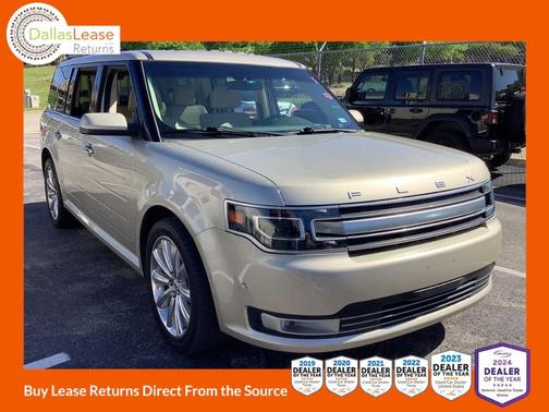 Silver 2017 Ford Flex Limited