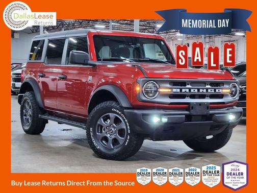 Red 2022 Ford Bronco Big Bend